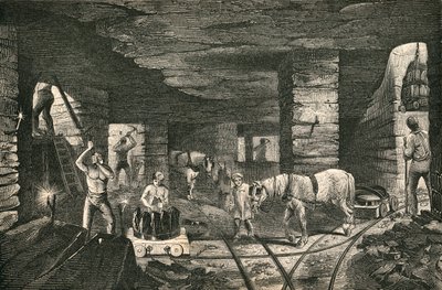 Bradley Coal Mine, near Bilston, England, from 
